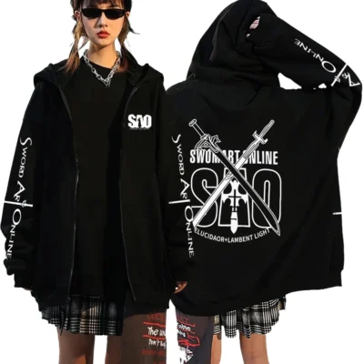 Top 10 Sword Art Online Hoodies For Fans - Sword Art Online Stuff