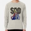 ssrcolightweight sweatshirtmensoatmeal heatherfrontsquare productx1000 bgf8f8f8 - Sword Art Online Stuff