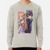 ssrcolightweight sweatshirtmensoatmeal heatherfrontsquare productx1000 bgf8f8f8 12 - Sword Art Online Stuff